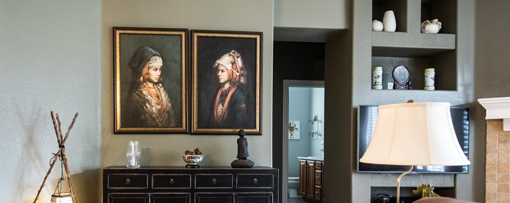 Oil paintings for the interior: where to hang and what to combine with ...